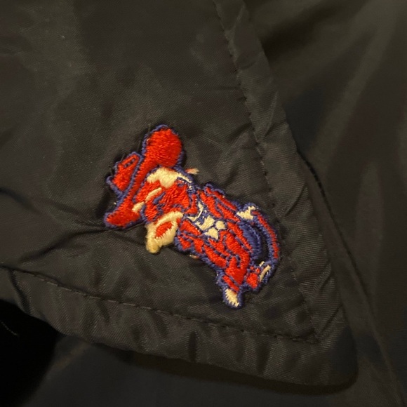 Vintage Embroidered Colonel Reb Ole Miss Rebels Windbreaker Jacket Men’s Size S - Picture 3 of 5